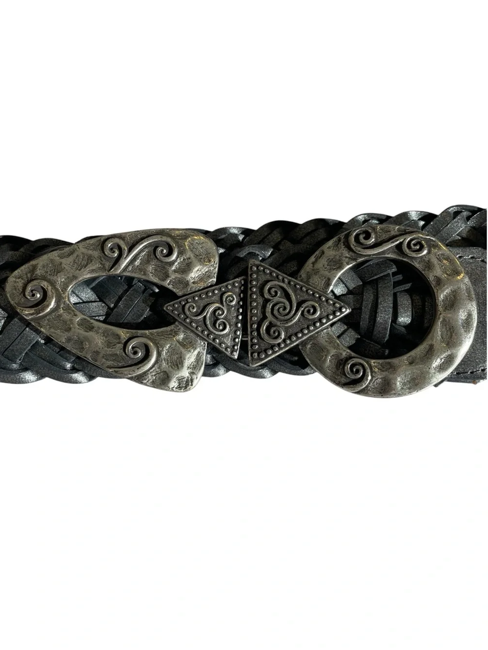 Chicos leather embellished